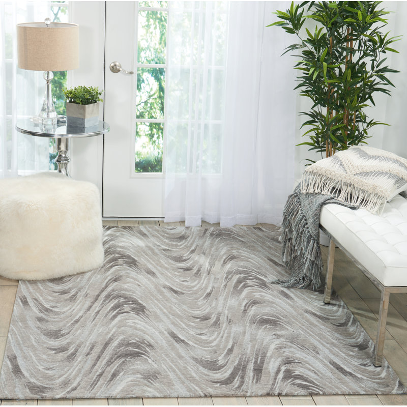 Stratton Abstract Hand Woven Area Rug, Runner 69 x 229cm