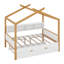 Lit plateforme avec bibliothèque de rangement Anyelf House-1887134800