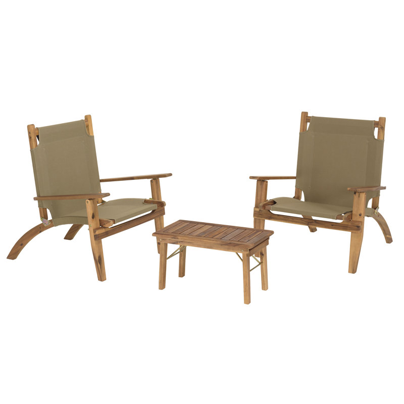 Roan Rectangular Acacia Folding Outdoor Coffee Table, 93" H x 76" L x 89" D