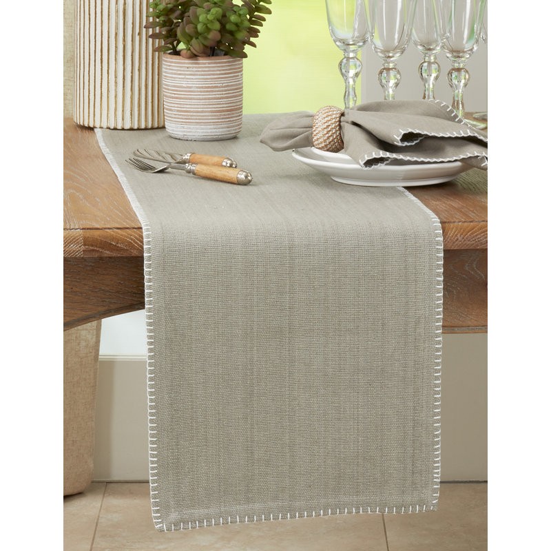 Chemin de table Ivara, Gris
