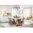 Brooksville Pine Solid Wood Base Dining Table