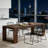 Elegant Kitchen Table,Extra-Longdining Table,Chic 2-Person Desk,Conference Table