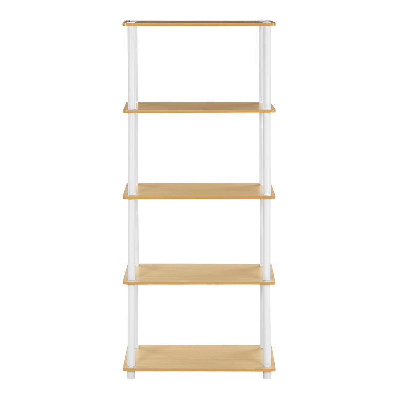Maxine 59.9cm W Manufactured Wood Shelving Unit, Beech