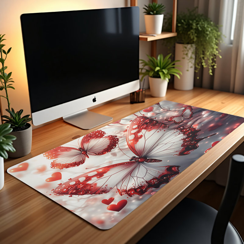 Polyester Desk Pad, 31.5x15.5