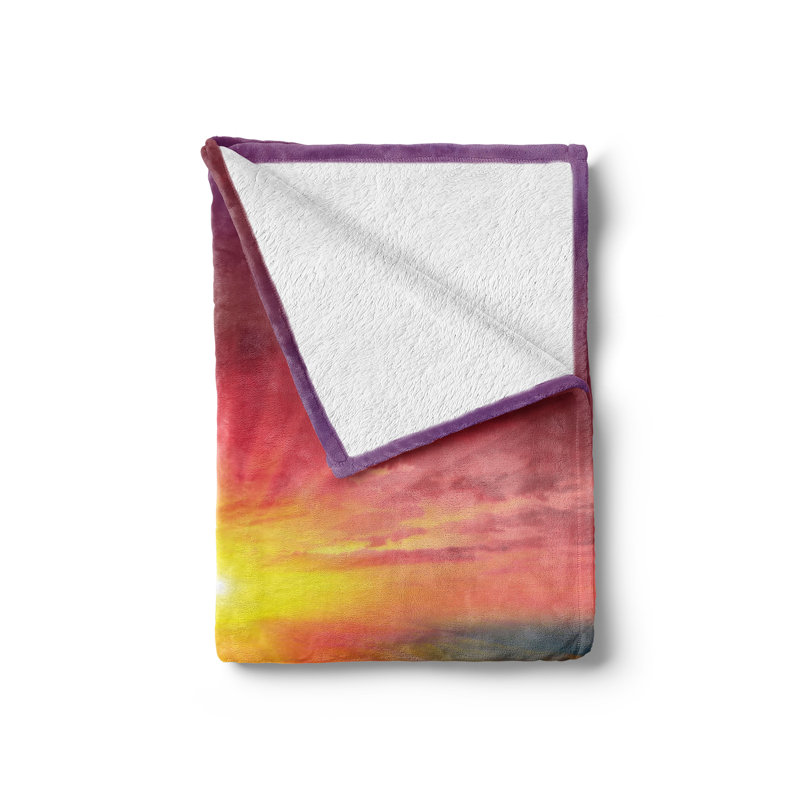 Hand Woven Throw Blanket, 50" x 70"