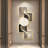 39.4" Large Silent Wall Clock Light Modern Abstract Geometric Decor Art Living Room