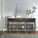 Keena Console Table and Stool Set w/ Charging Station
