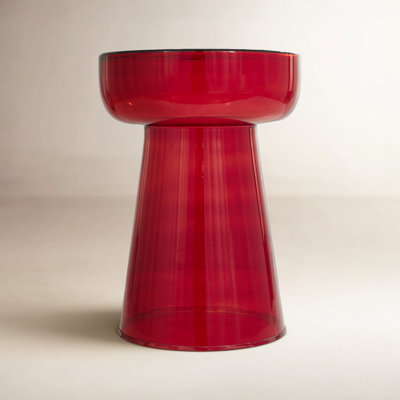 Maxxe Glass Top End Table