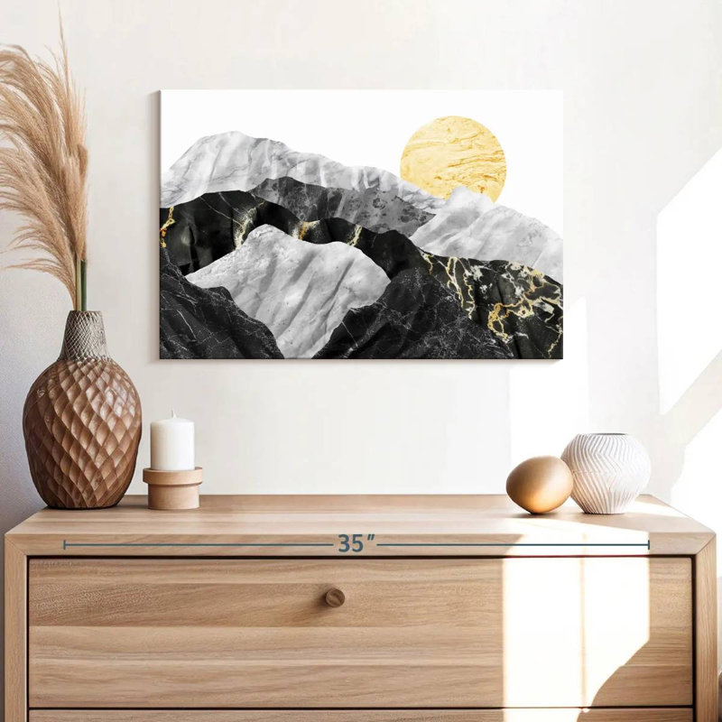 Avery Marble Landscape IV, 16" H x 24" W