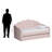Mitsugu Modern Twin Size Velvet Fabric Daybed in Pink, 45.73'' H X 81.33'' L X 43.94'' W -1285599512