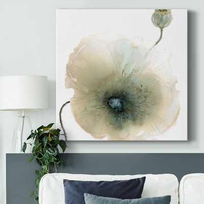 Coquelicot irisé II sur toile