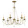 Fabio 6 - Light Dimmable Classic / Traditional Chandelier