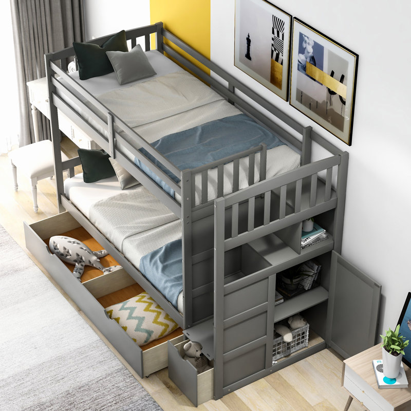 Bunk Bed, Gray