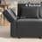 91.7" Velvet Sectional Sleeper Sofas With Storage Space With 6-seat-276162806
