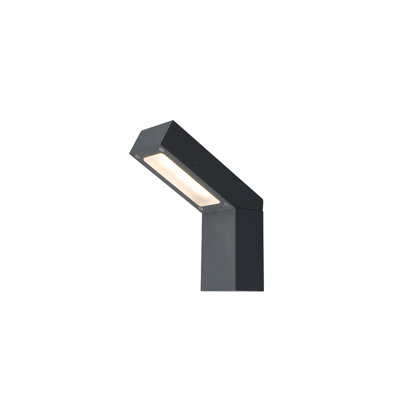 Godinez 22cm H Integrated LED Outdoor Armed Sconce
