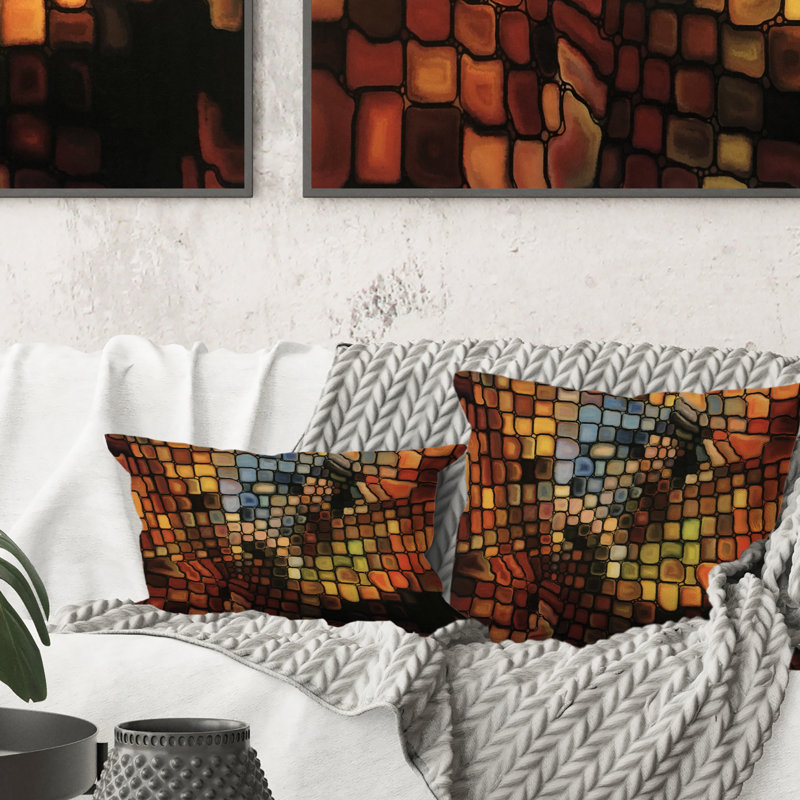 Coussin , 16 po x 1 po, Carré
