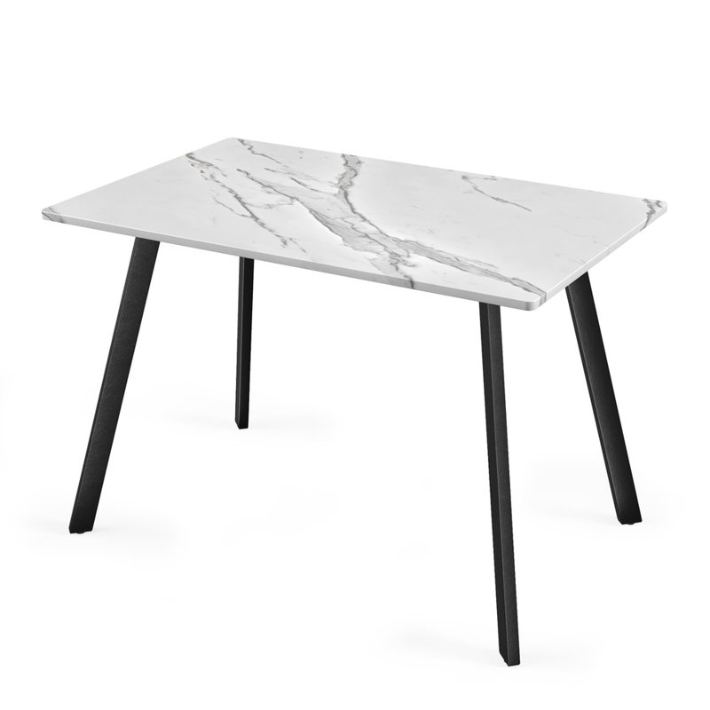 Metal Base Dining Table