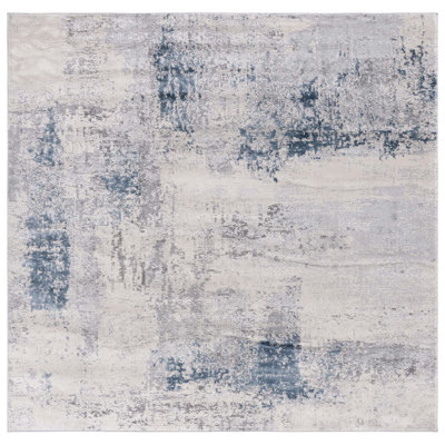 Tapis gris / bleu clair Kulig 216