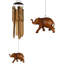 Carillon demi-noix de coco - moyen, éléphant