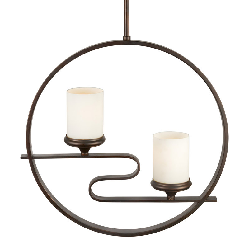 2 - Light Antique Bronze Pendant