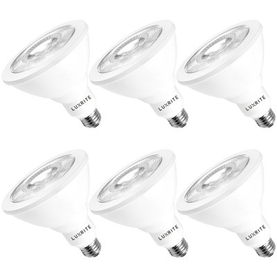16,5 watts (100 watts équivalents), DEL PAR38, ampoule à intensité variable, culot E26 / moyen (standard)