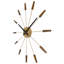 Plug-Inn, 23-Inch, Metallic Spoke Wall Clock-99460725