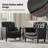 Annja 32" W Tufted Genuine Leather Armchair-87637092