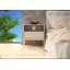 Ahola 134.62cm W Metal Bedside Table-418516071-418516057