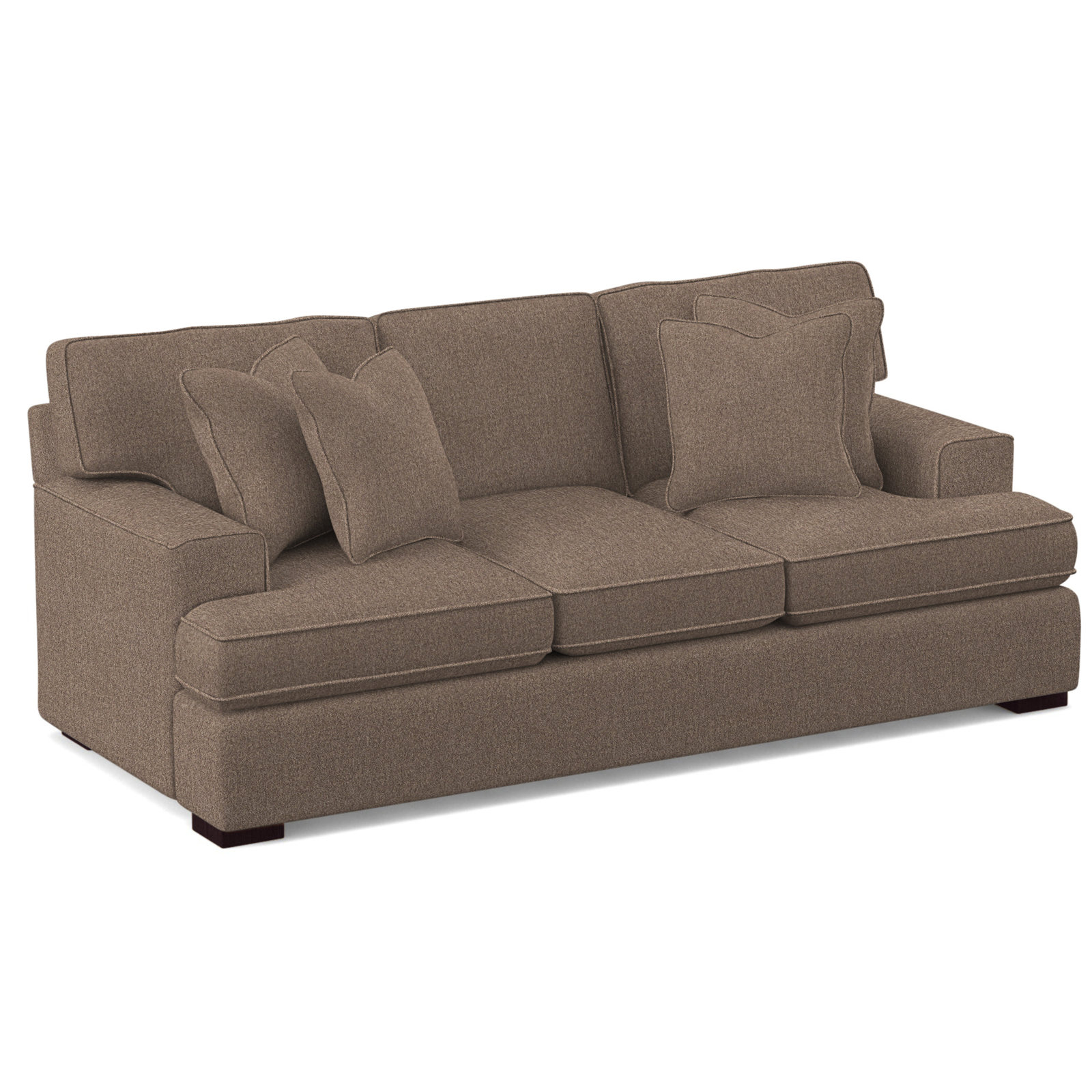 Sadie 97'' Sofa, Elite Ash; 0321-83, Java Finish