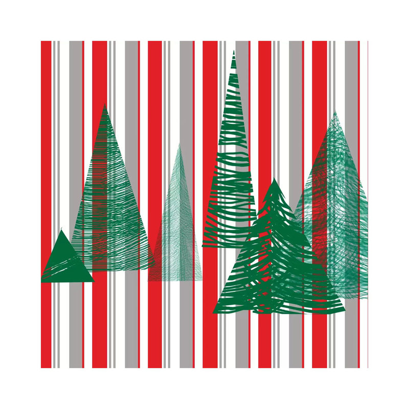 Oh Christmas Tree Iii by Sharon Chandler - Wrapped Canvas Print, 30.48 cm H x 30.48 cm W