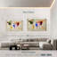 Carte du monde abstrait Aliaz-107938738