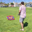 GoSports Bullseye Bounce Cornhole Toss Game - 3 ft x 2 ft