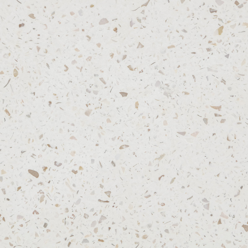 Table basse Branna, Terrazzo ivoire