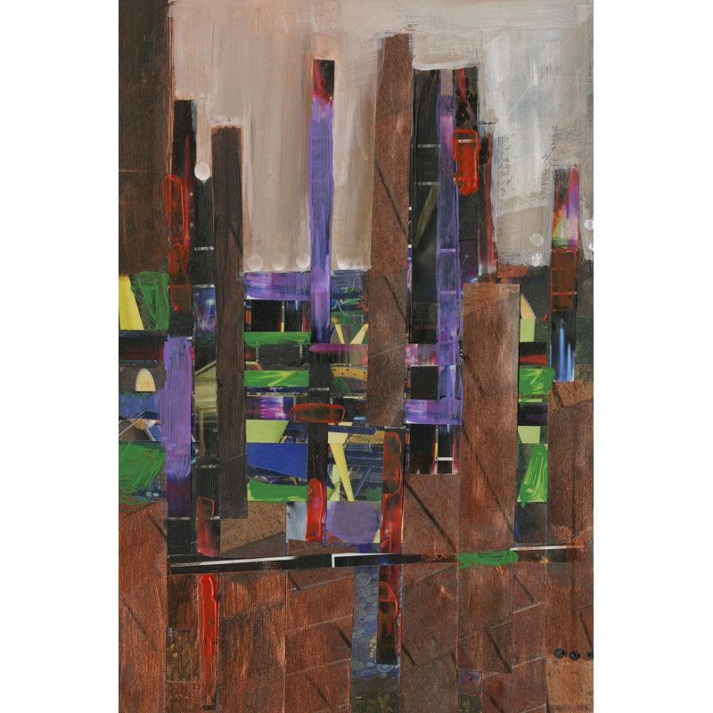 La Paz II by Jarman Fagalde - Painting on Canvas, 46 cm H x 30 cm W, Wrapped Canvas