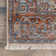 Windmere Traditional Oriental Medallion Rust/Brick/Navy Area Rug