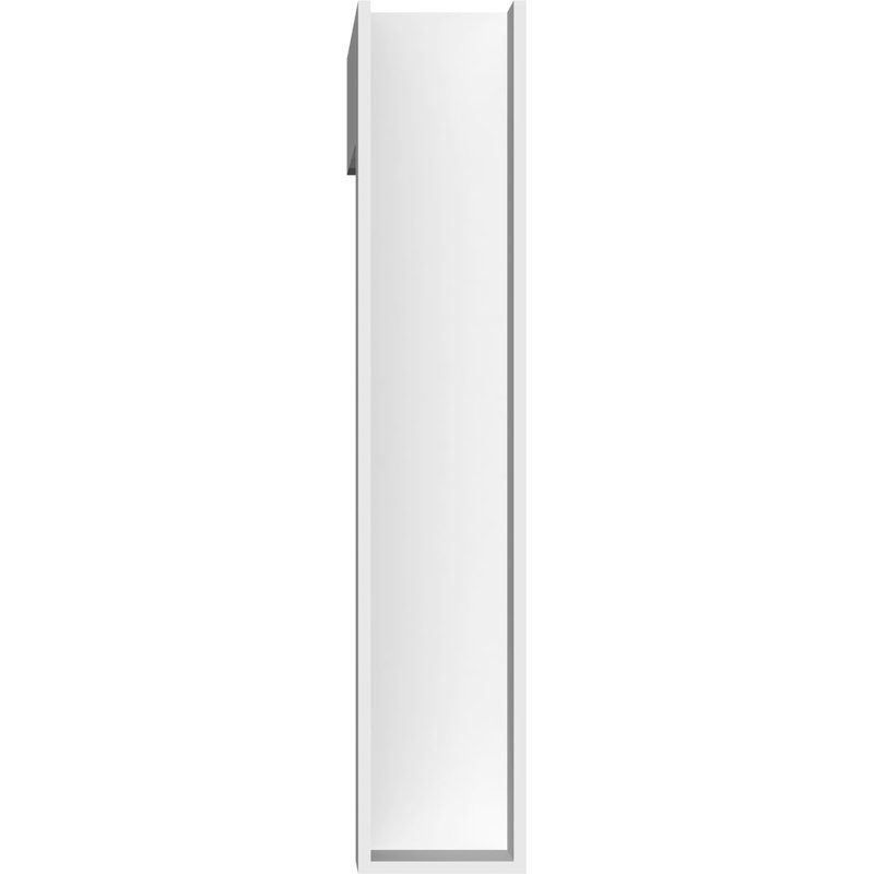 Support en uréthane standard avec extrémités en bloc brun clair l 5 po x P 20 po x H 26 po, H 26 po x l 5 po x P 20 po