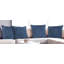 Wasson Solid Colour Fringed 100% Cotton Throw Square Pillow Set of 4-454195776-454195779-454195807
