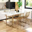 Capavella Metal Base Dining Table-2126281078-2126281079
