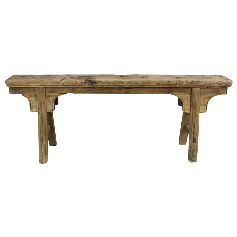 Banc en bois massif Azhara