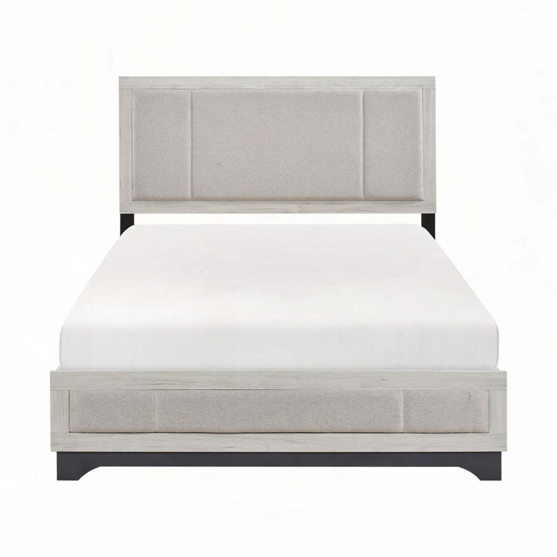 Lit plateforme tapissier, Grand lit