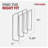 Rev-A-Shelf 596-10CR-52 Chrome U-Shaped Bakeware Cabinet Organizer-129241895