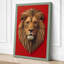Noble Lion Boho - Wrapped Canvas-111513241-111513245