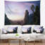 Photographie misty castle paysage tapisserie-28484342