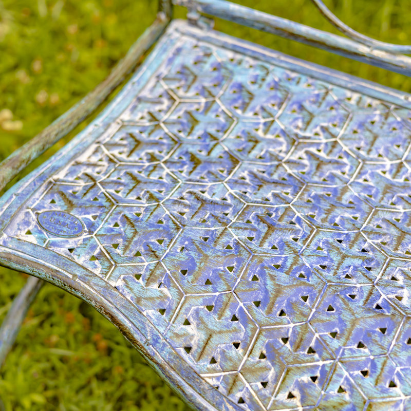 Banc de jardin en fer Darrel