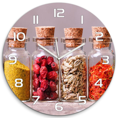 Joncarlos Glass Wall Clock