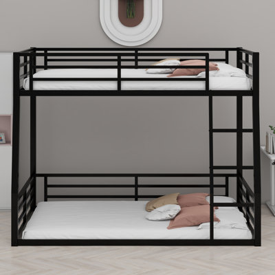 Metal Bunk Bed For Teens And Adults,Space-Saving