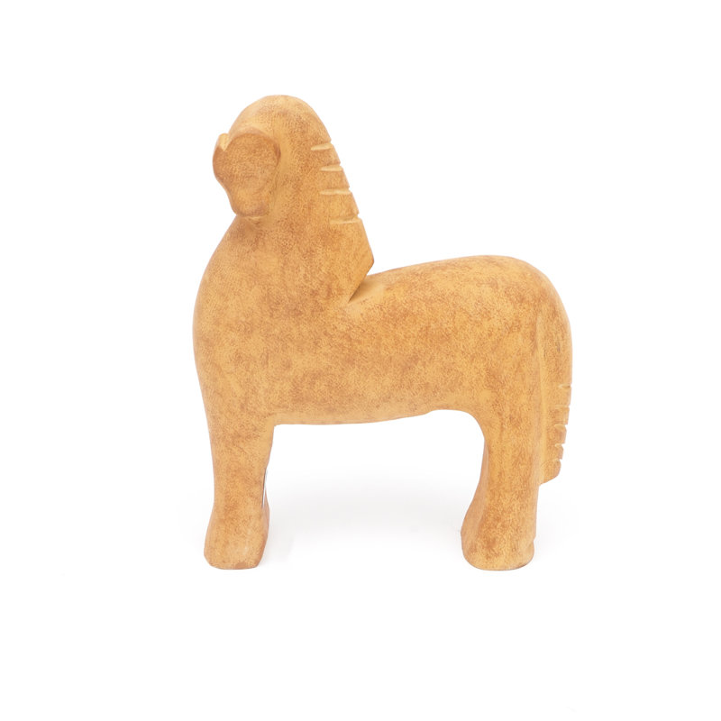 Wooden Horse Décor Object