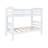 Malave Wood Convertible Twin Over Twin Bunk Bed-1277038809