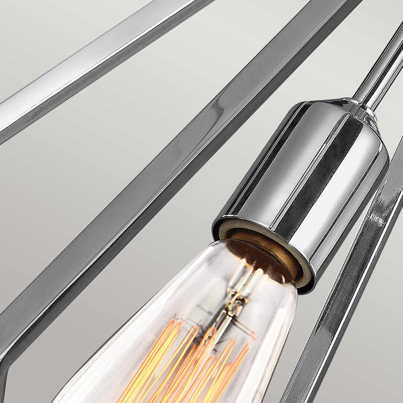 Schoonover 1 - Light Geometric Pendant, 69.8cm H x 35.3cm W