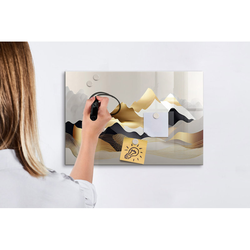 Magnetic Glass Dry Erase Board